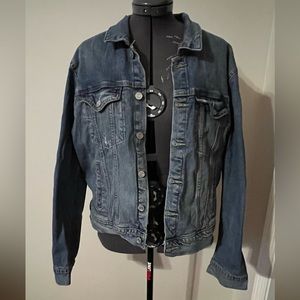 Denim lucky brand jacket size XL
